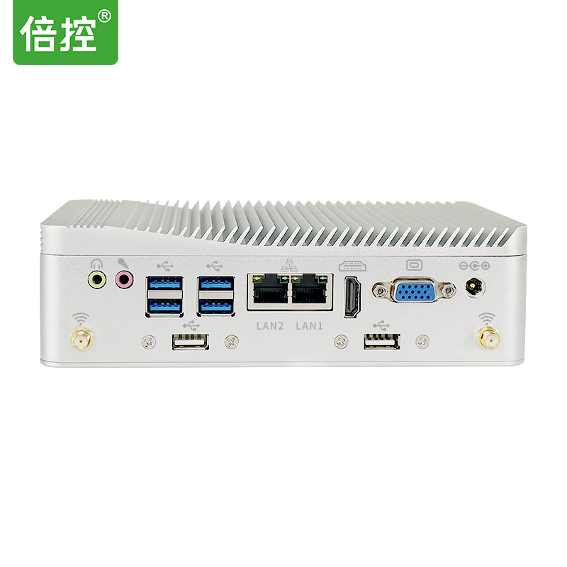 倍控 I3-6157U嵌入式迷你工控機 酷睿低功耗迷你微型工控主機耐高低溫工業(yè)電腦